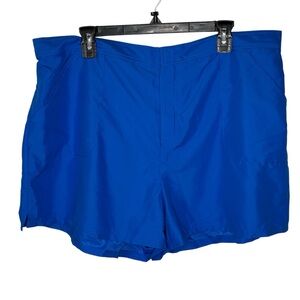 Swimsuits For All Swim Shorts Women’s Size 20 Royal Blue Full Coverage Pockets
